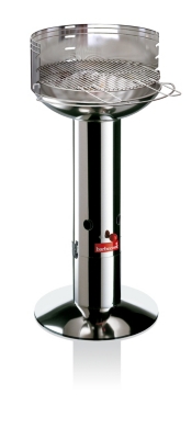 barbecue charbon de jardin sur pied barbecook optima black