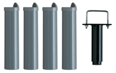 EBAC Jeu de 4 pieds N° 14 Bois Accessoires lit moins cher