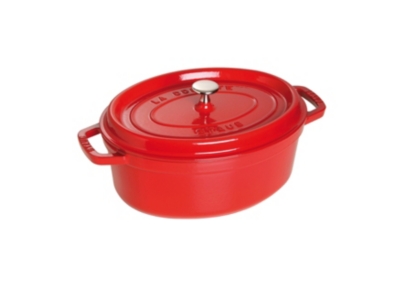 Cocotte STAUB ovale 29 cm cerise...