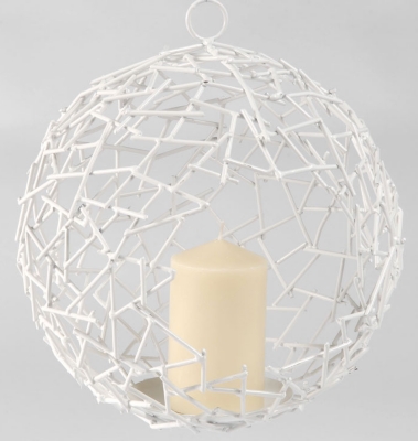Lumignon en métal crème   