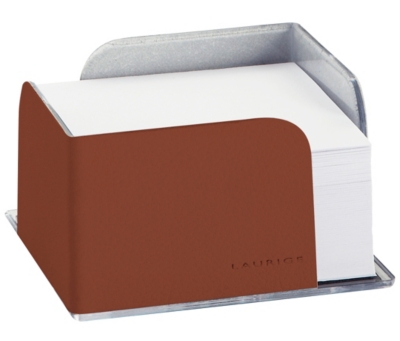Bloc cube en cuir LAURIGE gold  ...