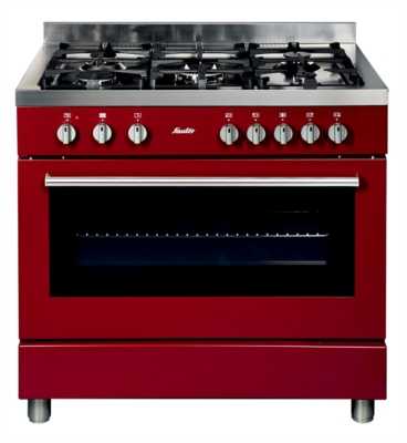 Centre de cuisson SAUTER SCM1090R mixte Rétro rouge pour 929€