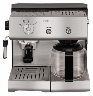 Combiné Espresso KRUPS inox YY8203   