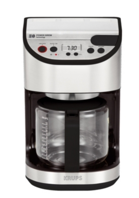 Cafetière KRUPS  programmable inox  YY8303 