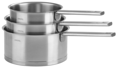 Série de 3 casseroles CRISTEL S...