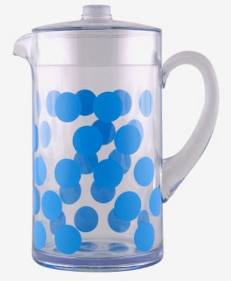 Pichet ZAK DOT DOT 2 L bleu   