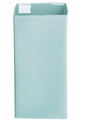 Vase Cube Blue ASA HOME   