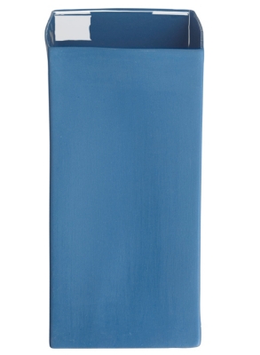 Vase Cube Blue ASA HOME   