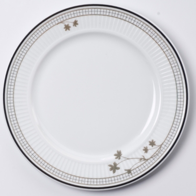 Lot de 6 assiettes plates 22 cm Erable N YDEL...