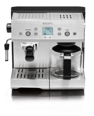 Combin Espresso KRUPS automatique inox YY8204 pour 349
