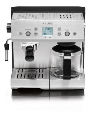Combiné Espresso KRUPS automatique inox YY82...