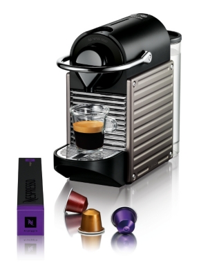 Nespresso KRUPS Pixie titane YY1201   
