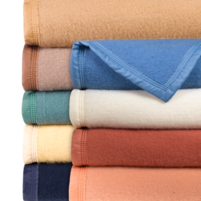 Couverture laine Woolmark Champa...