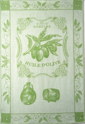 Torchon Huile d'Olive COUCKE   