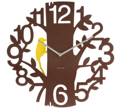 Horloge woodpecker KARLSSON   