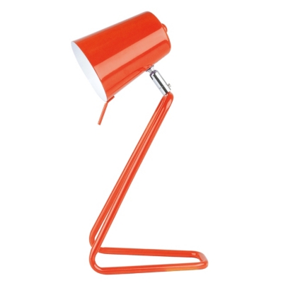Lampe à poser Z orange, LEITMOTIV   