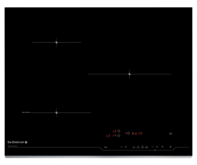 Table induction DE DIETRICH DTI1116X 3 foyers