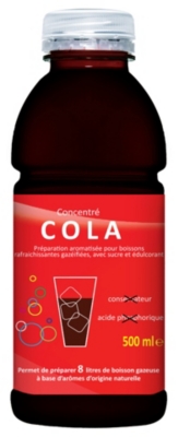 Lot de 6 concentrés Cola 500 ml...
