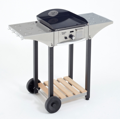 Desserte ROLLER GRILL inox et bo...