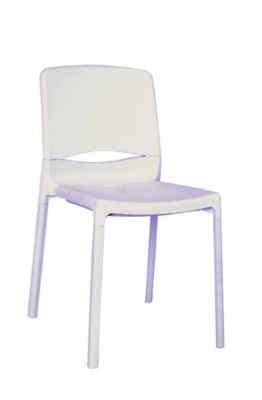 Lot de 2 chaises empilables Floris Compact al...