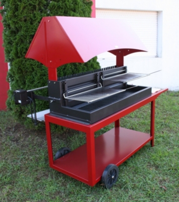 Hotte pour grilloir 2 foyers LE MARQUIER 