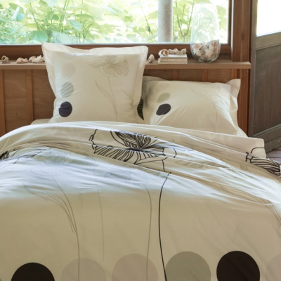 Parure de lit percale bio Bulles...