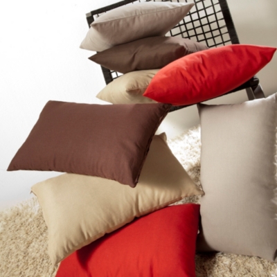 Lot de 2 housses de coussins Sol...