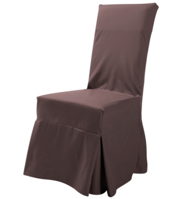 Housse universelle de chaise Tosca, chocolat