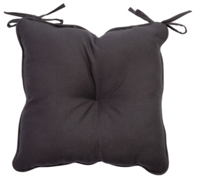 Coussin de chaise Romy, coloris gris 