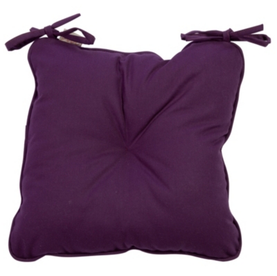 Coussin de chaise Romy, coloris violet 
