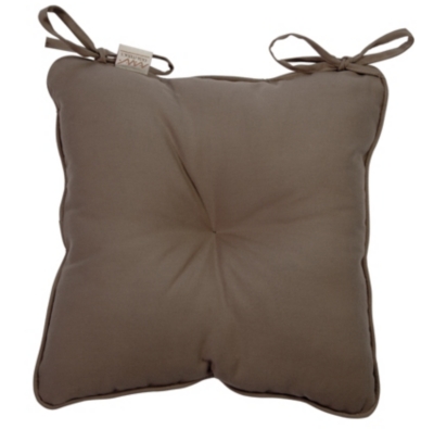 Coussin de chaise Romy, coloris taupe pour 11