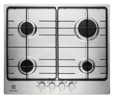 Table ELECTROLUX EGG6242NOX 4 foyers gaz fini...