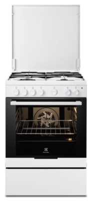 Cuisinière ELECTROLUX EKM6130AOW mixte 