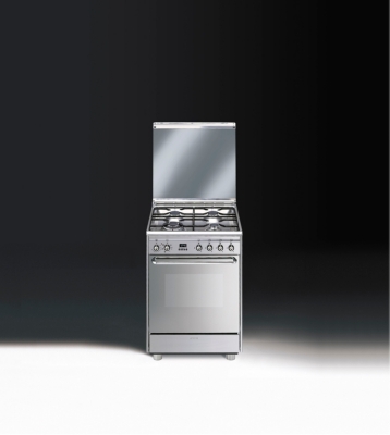 Cuisinière SMEG SCB60MX9 gaz 