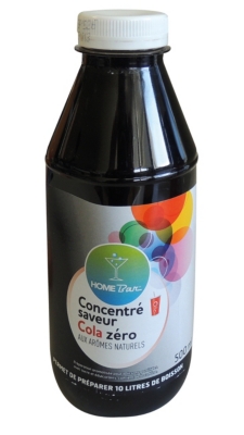 Lot de 6 concentrés Cola zéro 
