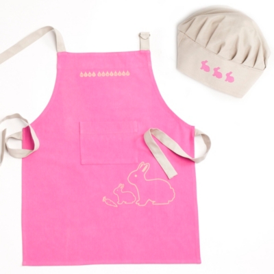 Ensemble enfant tablier et toque Mini Gourman...