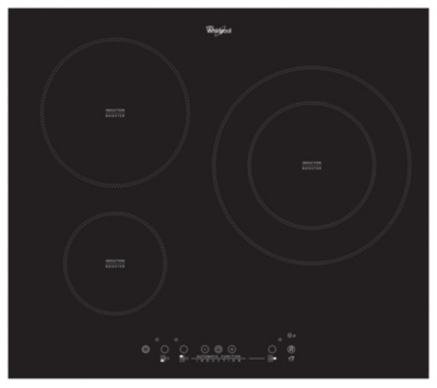 Table  induction WHIRLPOOL ACM801NE 3 foyers