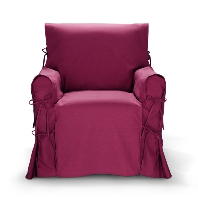 Housse pour fauteuil TUTTI TEMPO cassis   
