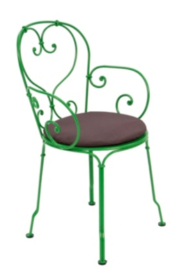 Lot de 4 coussins d'assise Outdoor Ø44cm 190...