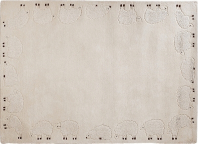 Tapis Cabrioles TOULEMONDE BOCHART écru  110...