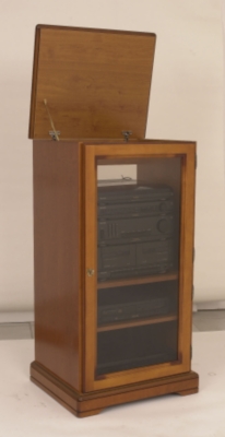 Meuble hifi Florac teinté meris...