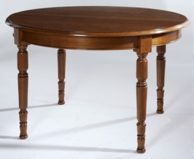 La table ronde Caussade 4 pieds merisier classique pour 995