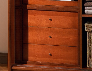 Bloc 3 tiroirs pour armoire Anna...