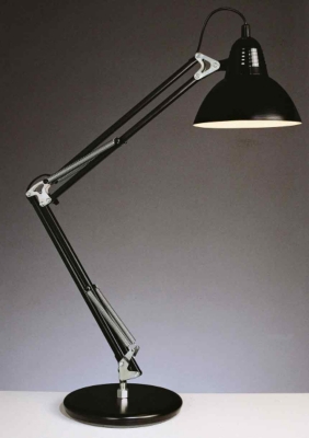 Lampe de bureau Archi, noir   