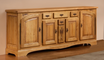 Buffet 4 portes 4 tiroirs Aubrac 