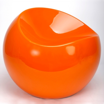 Fauteuil Ball Chair, orange pour 170