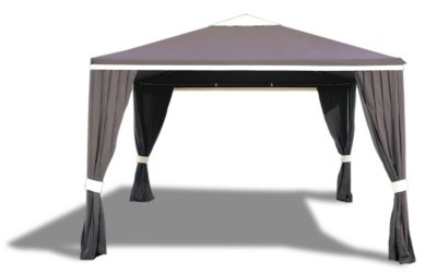 PEROUSE Barnum acier 4 x 3 m, avec rideaux