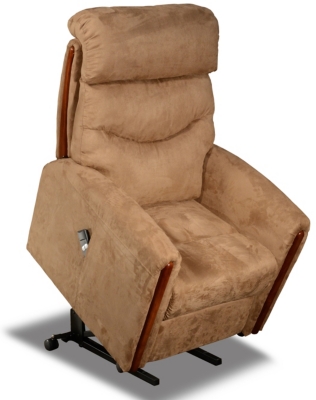 Fauteuil électrique microfibre Cannelle, opt...