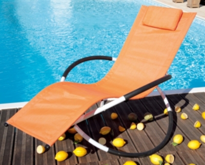 Relax lit pliant Cercle alu/text...