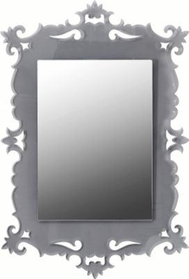 Miroir Charlotte coloris gris   